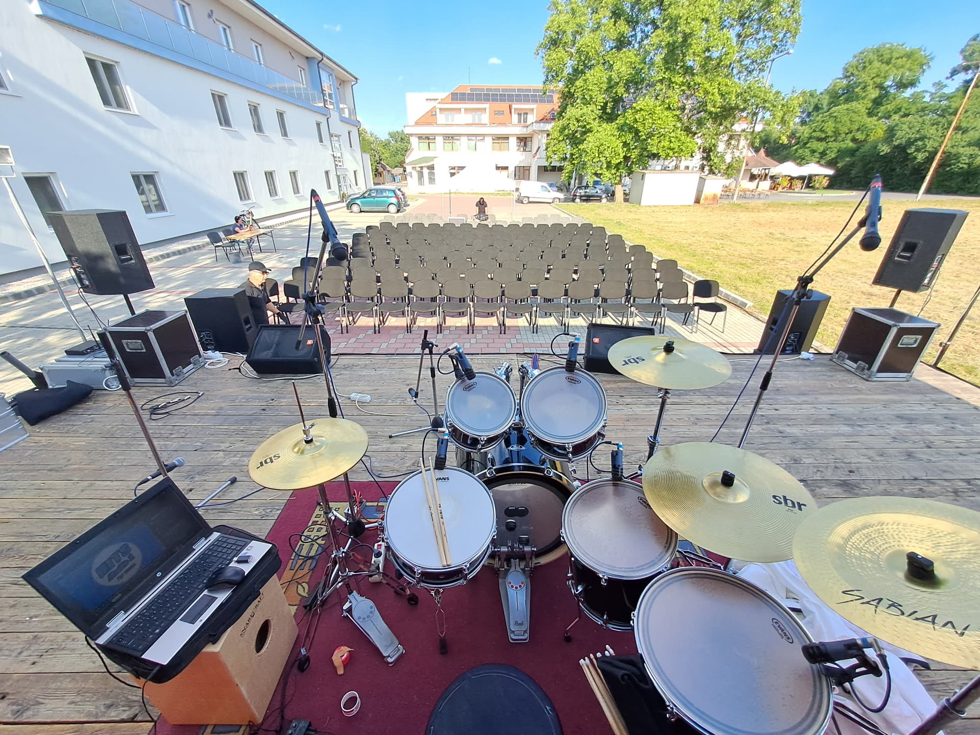 Professzionális hangosítás eseményen